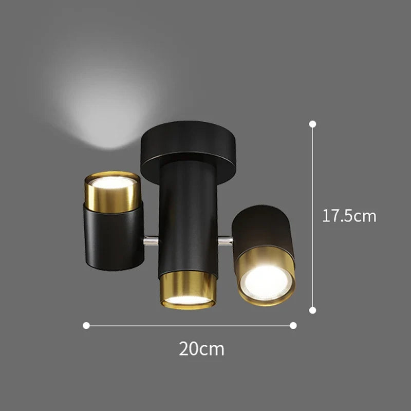Plafonnier LED nordique éclairage intérieur spot vestiaire chambre salon couloir cuisine décoration de la maison plafonniers