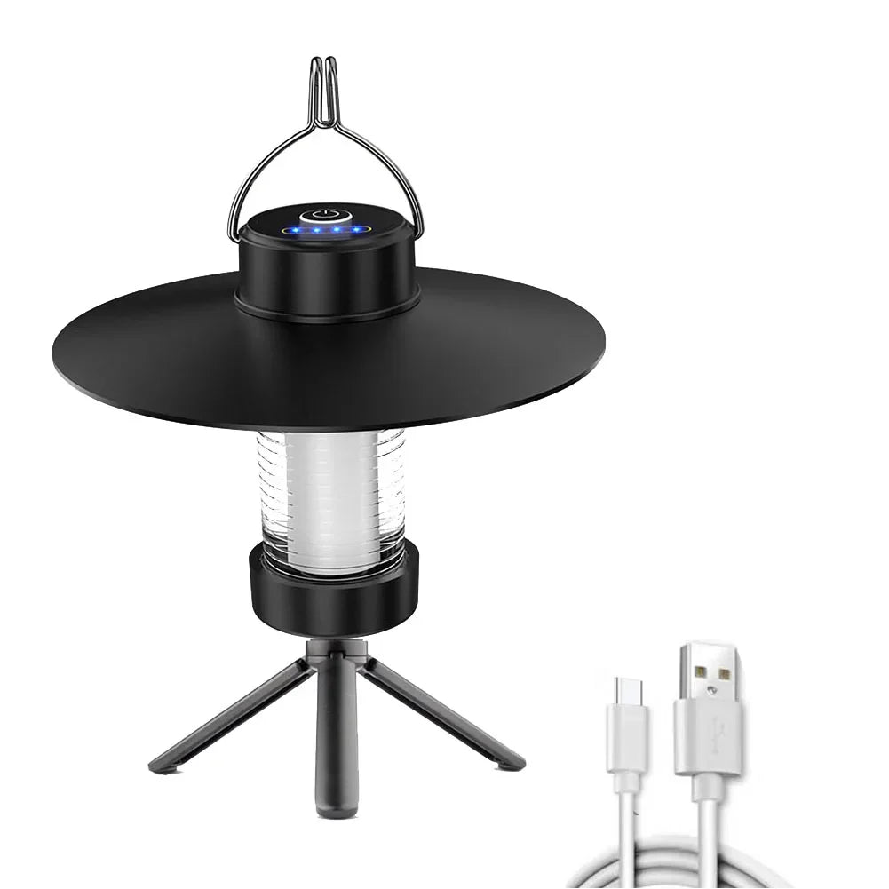 lampe de camping led magnétique lumière d'urgence portable et rechargeable