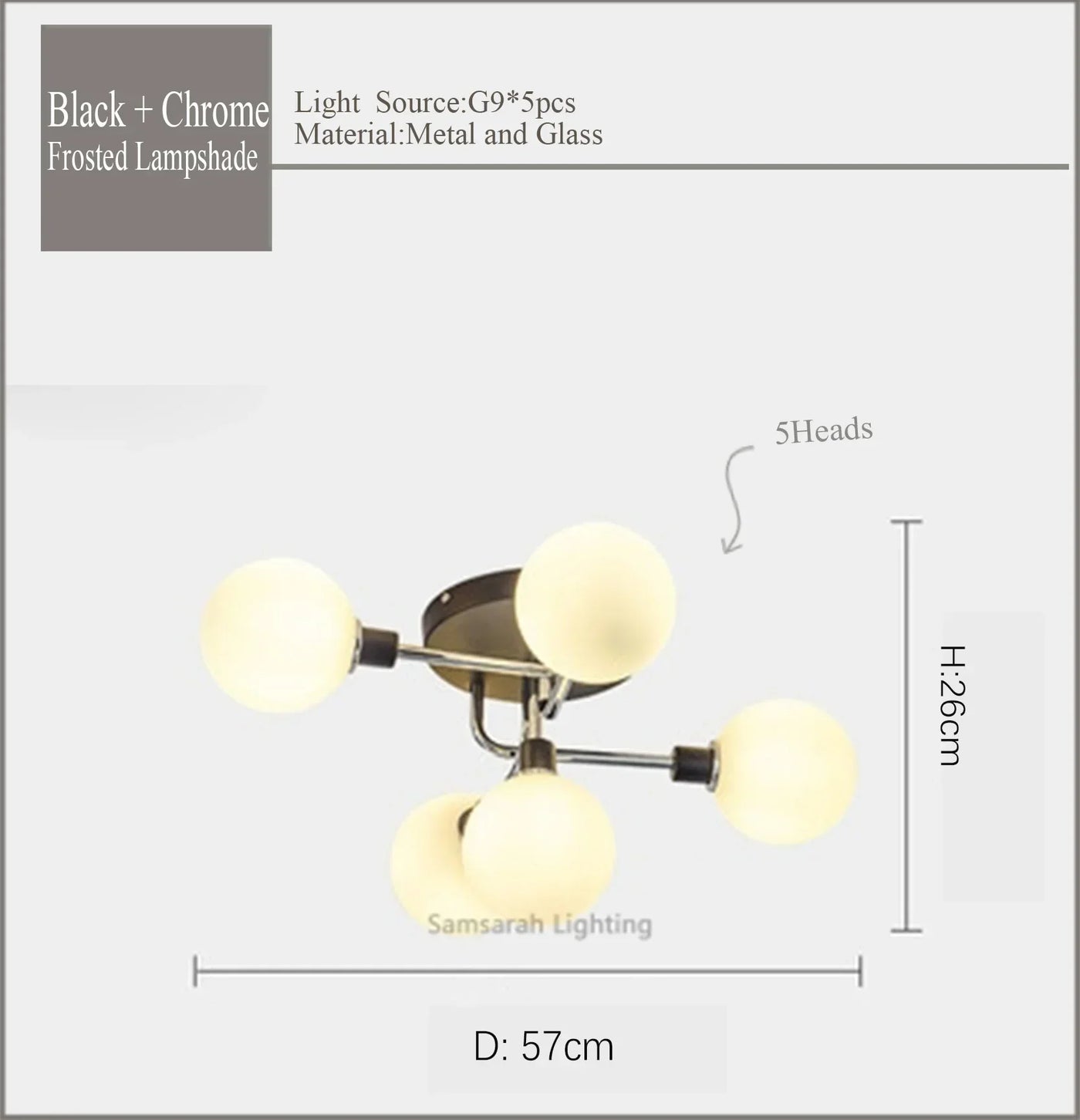 plafonnier led en verre design pour décoration intérieure
