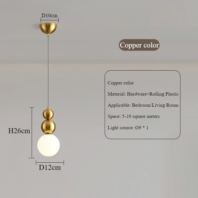 suspension nordique design multi tête pour éclairage intérieur
