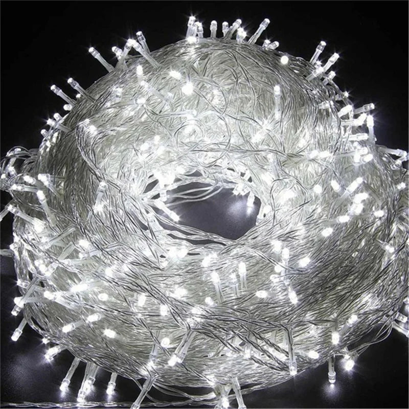guirlande lumineuse extérieure 100 LED pour Noël et fêtes