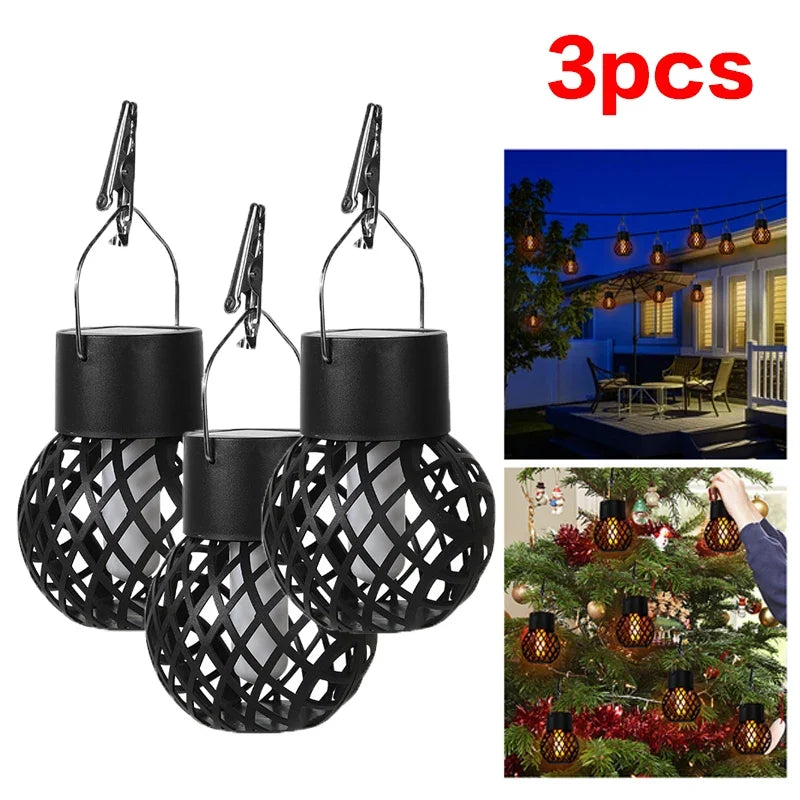lampes solaires rétro pour éclairage extérieur et décoration jardin