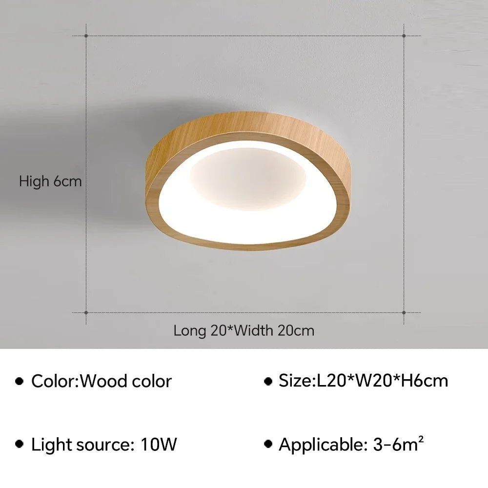 Plafonnier LED nordique pour salon