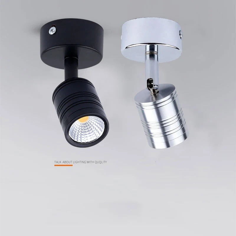 spot led rotatif pour vitrine et comptoir décoratif