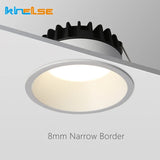 plafonnier led dimmable encastré pour éclairage intérieur design moderne