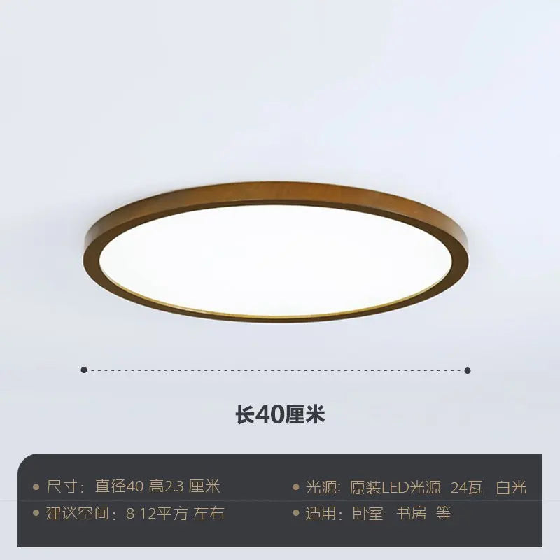 plafonnier ultra mince design moderne pour intérieur élégant