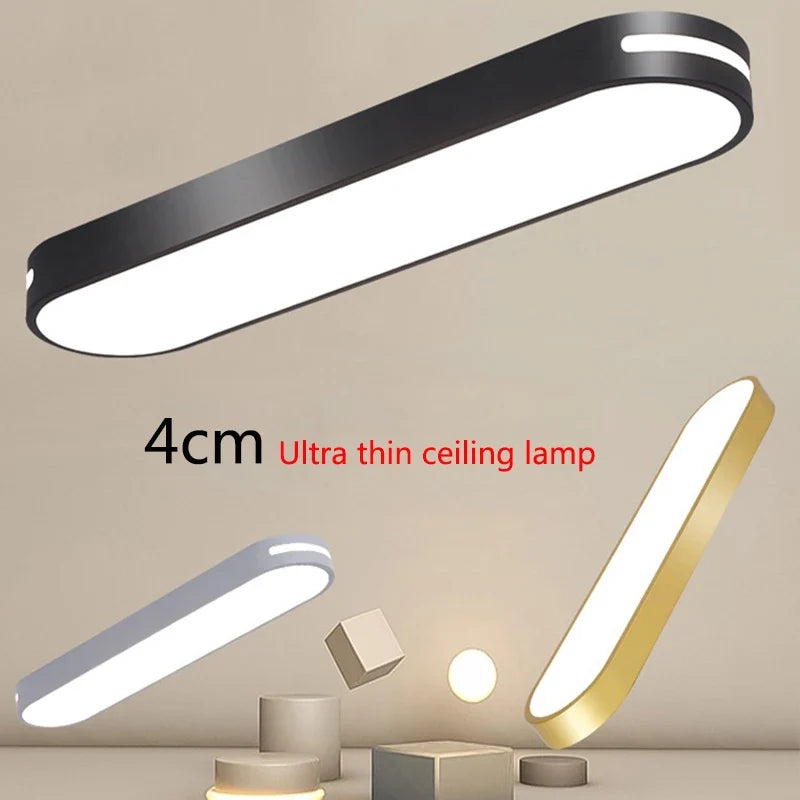 Plafond moderne à LEDs lumières balcons couloirs chambres décoration de la maison éclairage intérieur cuisine Restaurant plafonnier