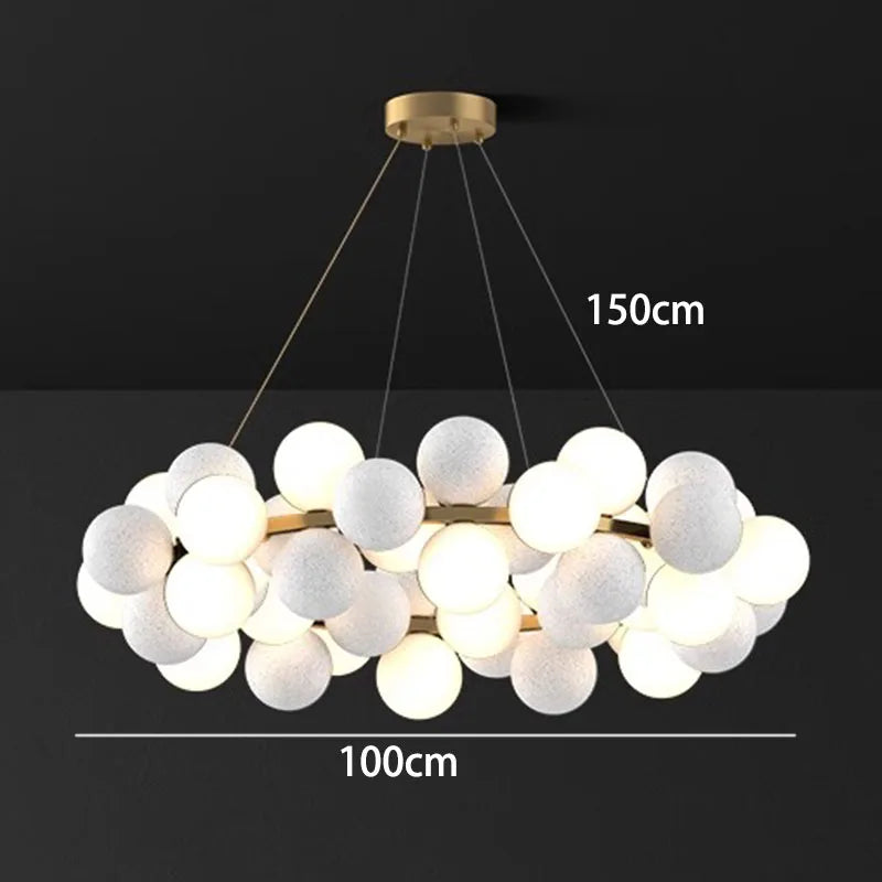 Lustre au design moderne pour décoration intérieure
