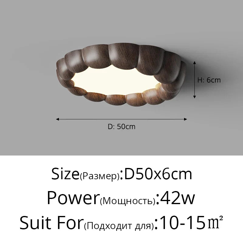 simple plafonnier moderne créatif style bulle protection des yeux chaud