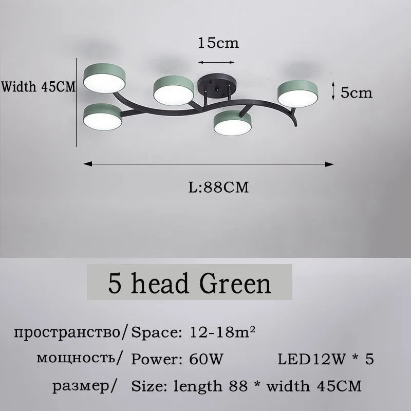 plafonnier led design moderne pour éclairage intérieur élégant