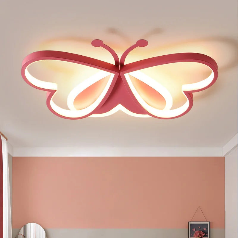 lustre winfordo led 	 papillon intensité réglable pour enfants