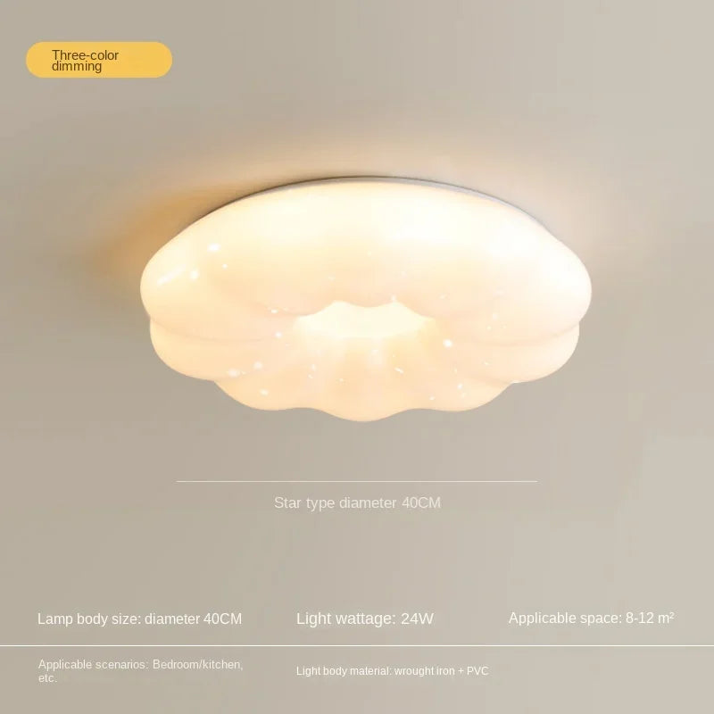 lustre créatif à pétales pour une ambiance chaleureuse et apaisante