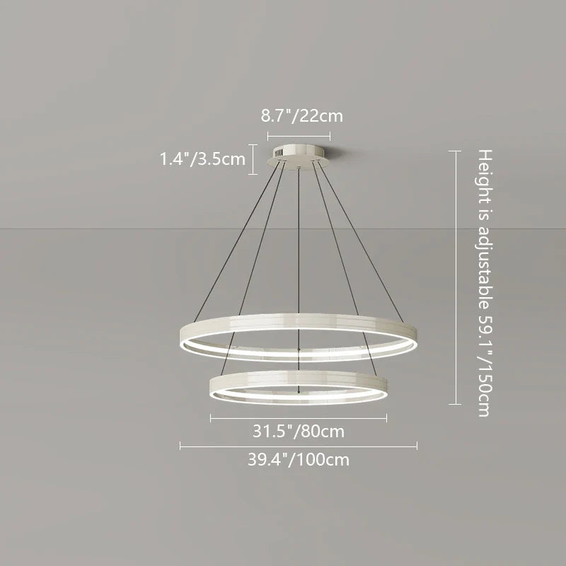 lustre moderne en métal pour éclairage intérieur élégant