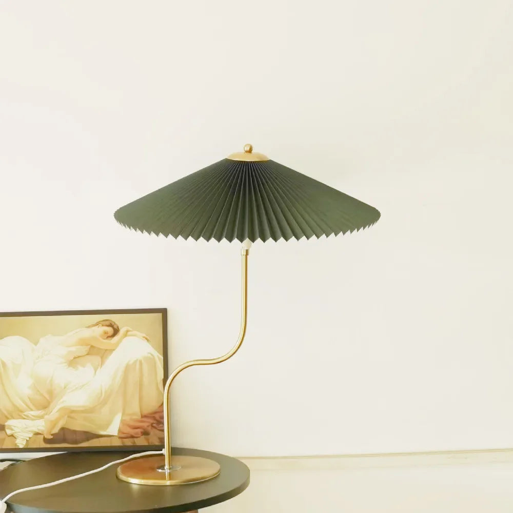 lampe à poser rétro en forme de parapluie décoratif pivotant