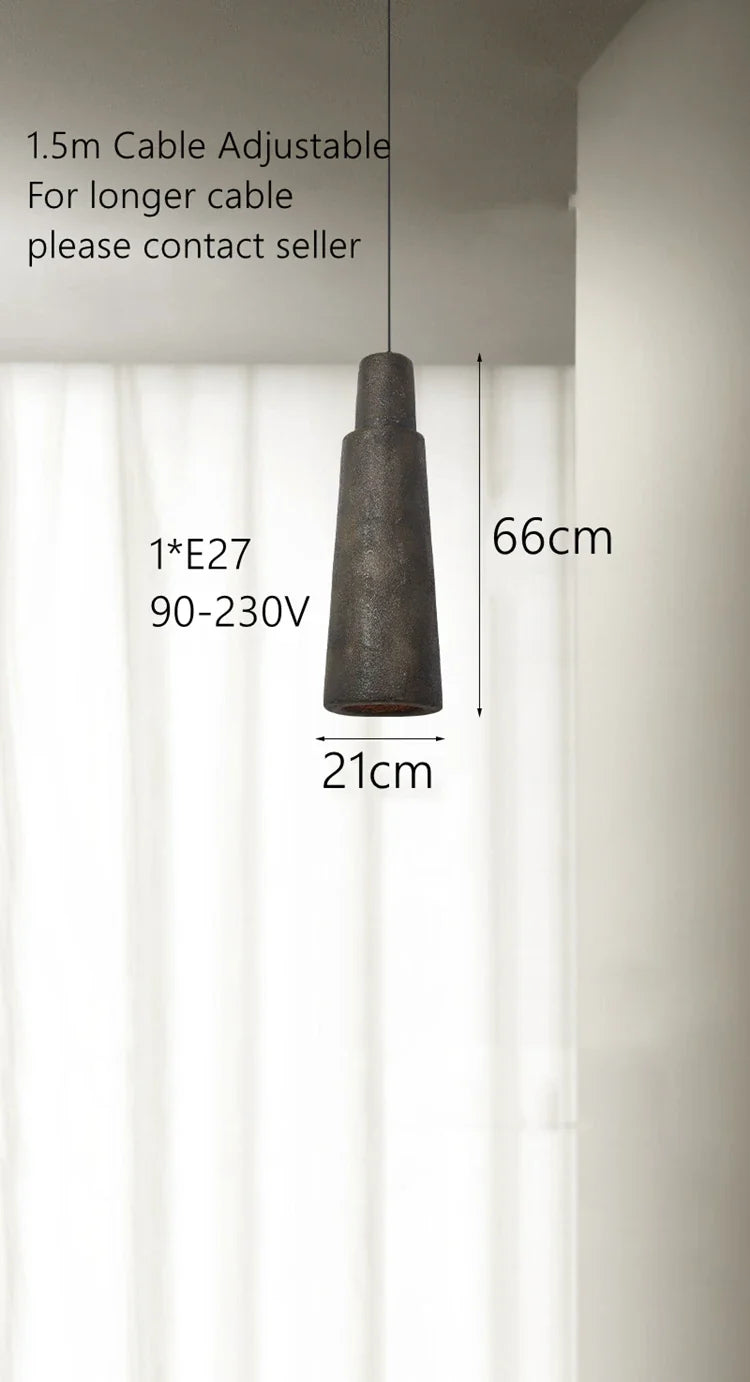 lustre led wabi sabi nordique pour restaurant et bar