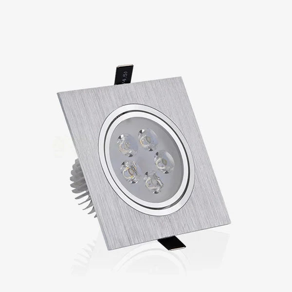 spot led carré à intensité variable pour décoration intérieure