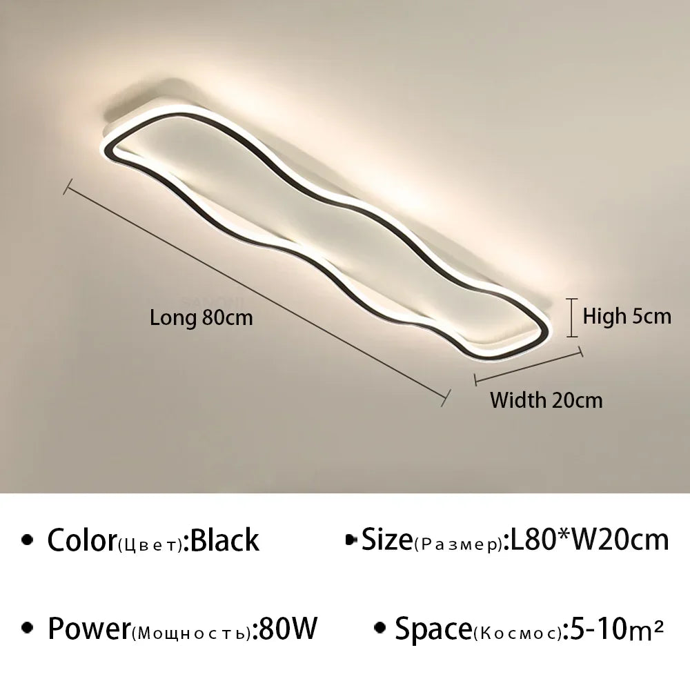 plafonnier led moderne pour décoration intérieure élégante et lumineuse