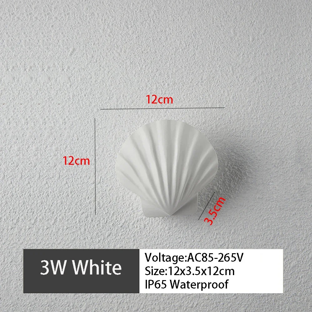applique murale led design moderne étanche pour extérieur jardin