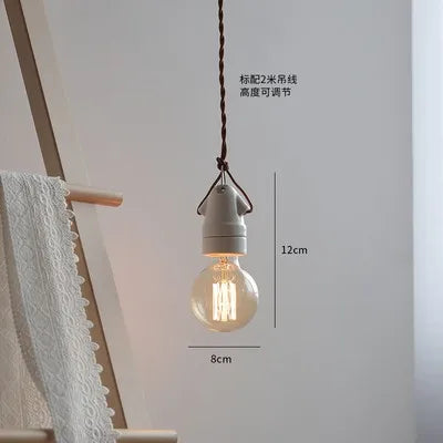 suspension rétro en céramique pour décoration intérieure élégante