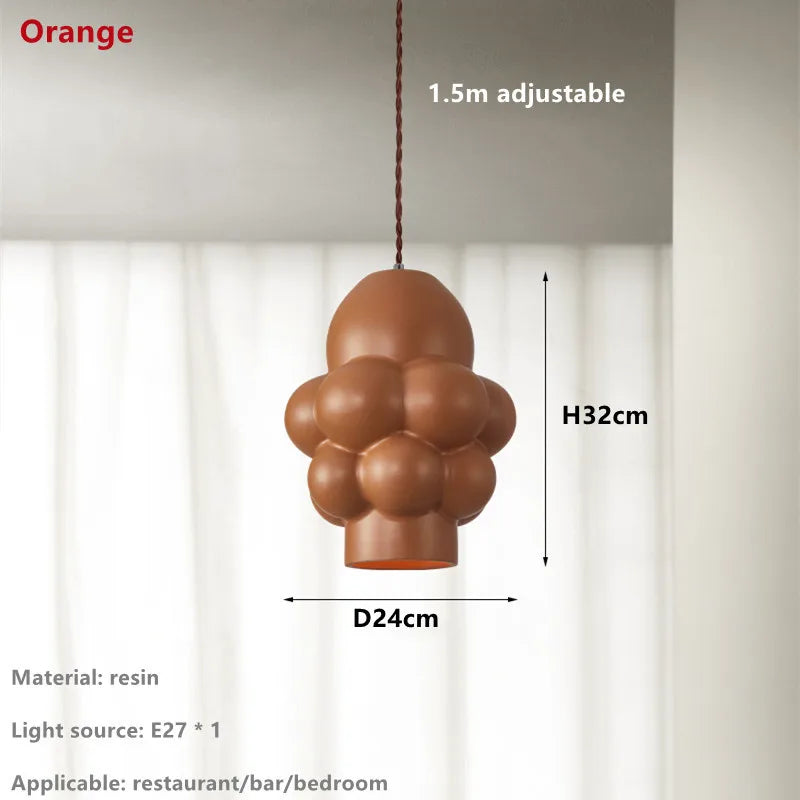 lustre led style wabi sabi nordique pour bar et restaurant