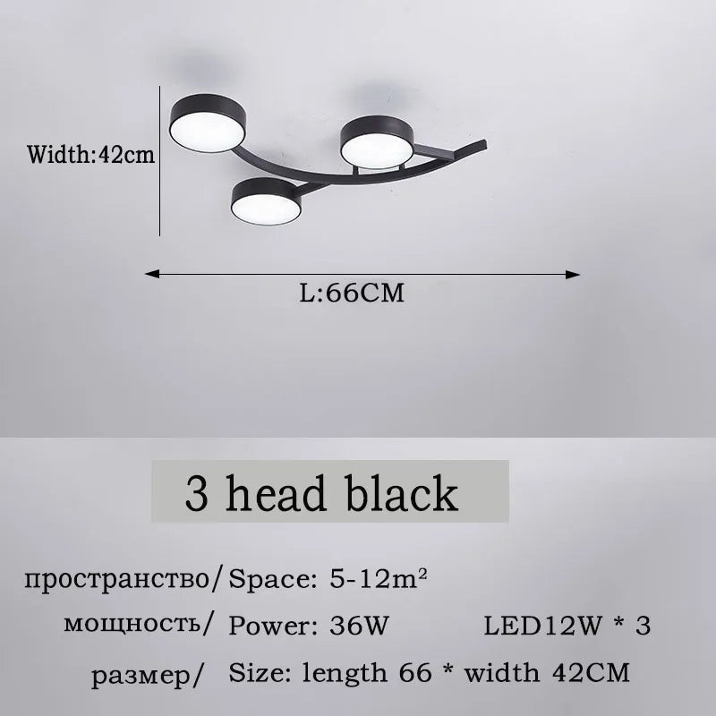 plafonnier led design moderne pour éclairage intérieur élégant