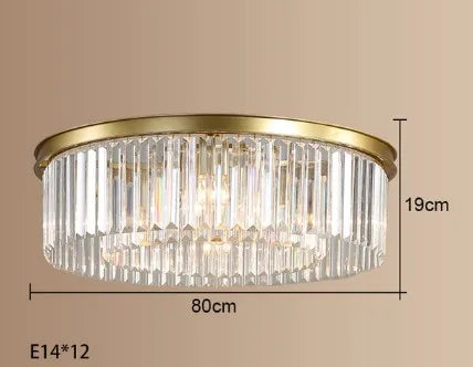 lustre en cristal suspendu pour éclairage intérieur design élégant