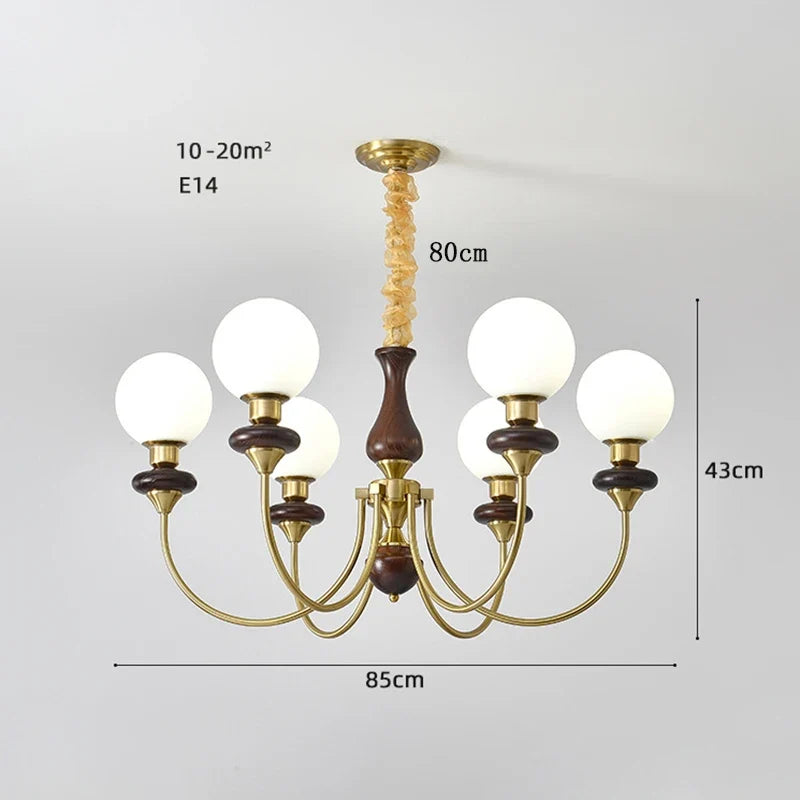 lustre rétro français led suspension luminaires de plafond