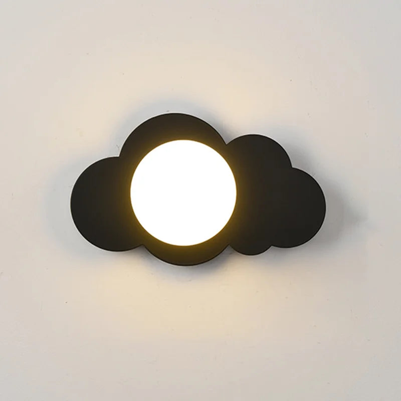 applique murale design moderne forme nuage pour intérieur élégant