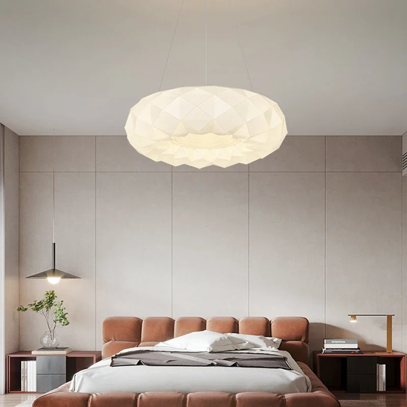 suspension nordique moderne à leds pour décoration intérieure créative