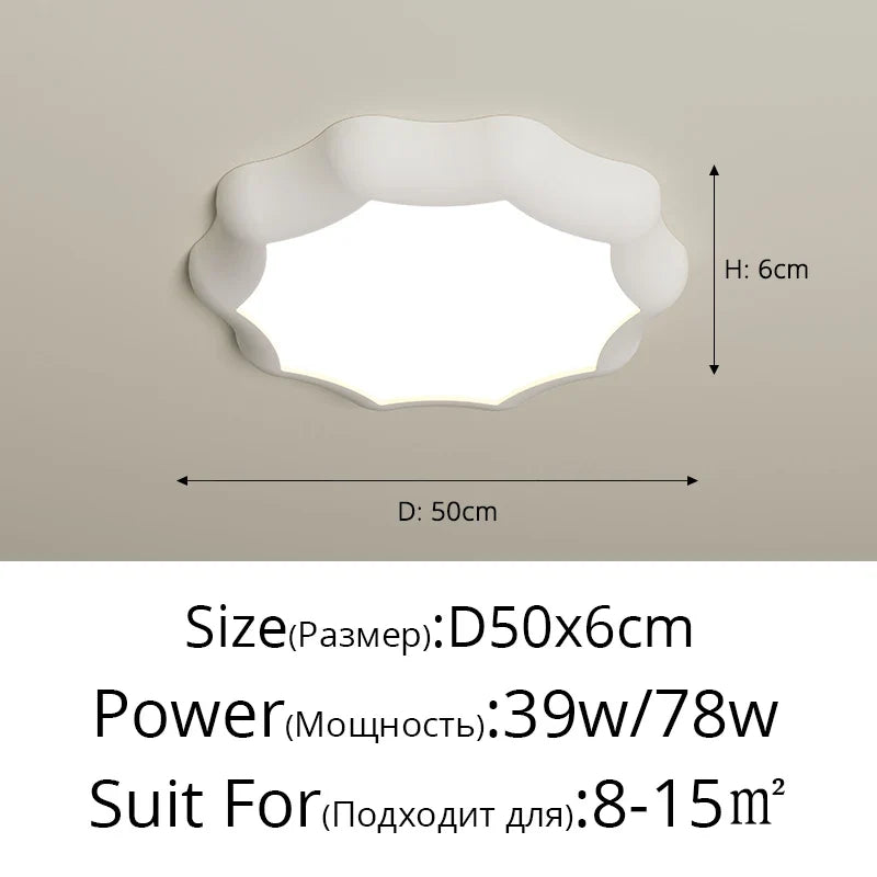 lampe à led de style crème pour protection des yeux