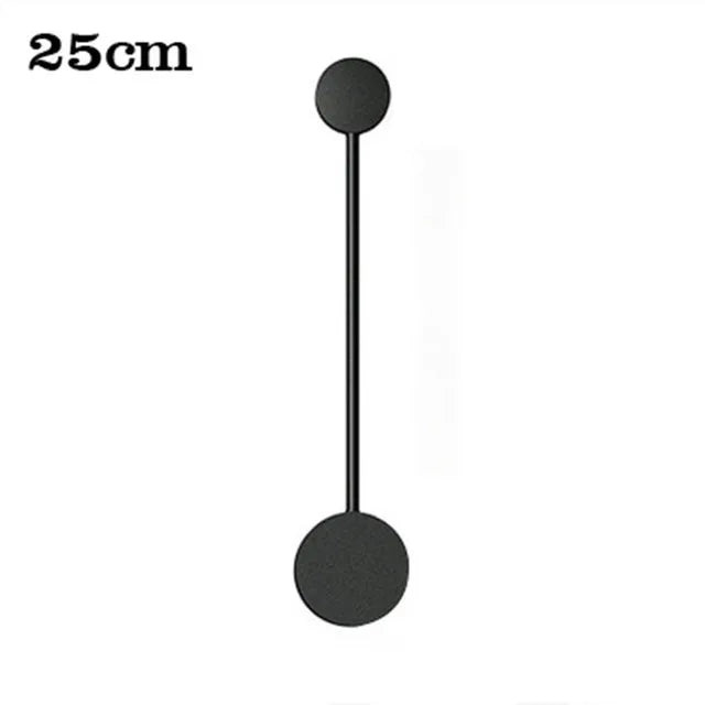 Modern Nordic Black Wall Lamp  AC110V AC220V Bedroom Bedside Wall Sconce Light Art Decoration Fixtures Living Room Wall Lights