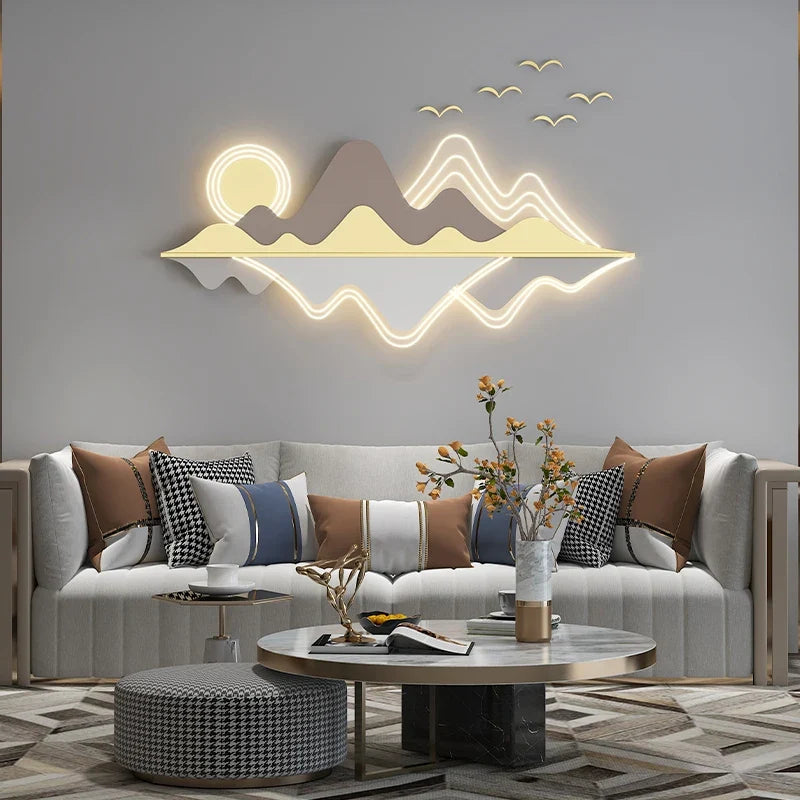 applique murale moderne décorative pour intérieur créatif et élégant