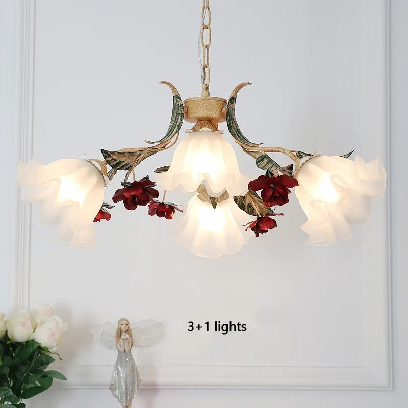 lustre rétro créatif pour restaurant vintage et salon romantique