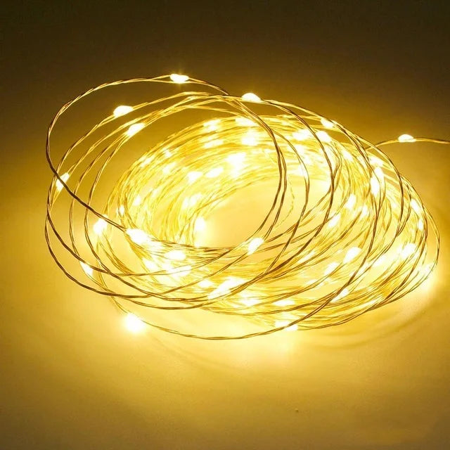 guirlande lumineuse led pour mariage fête jardin et décoration