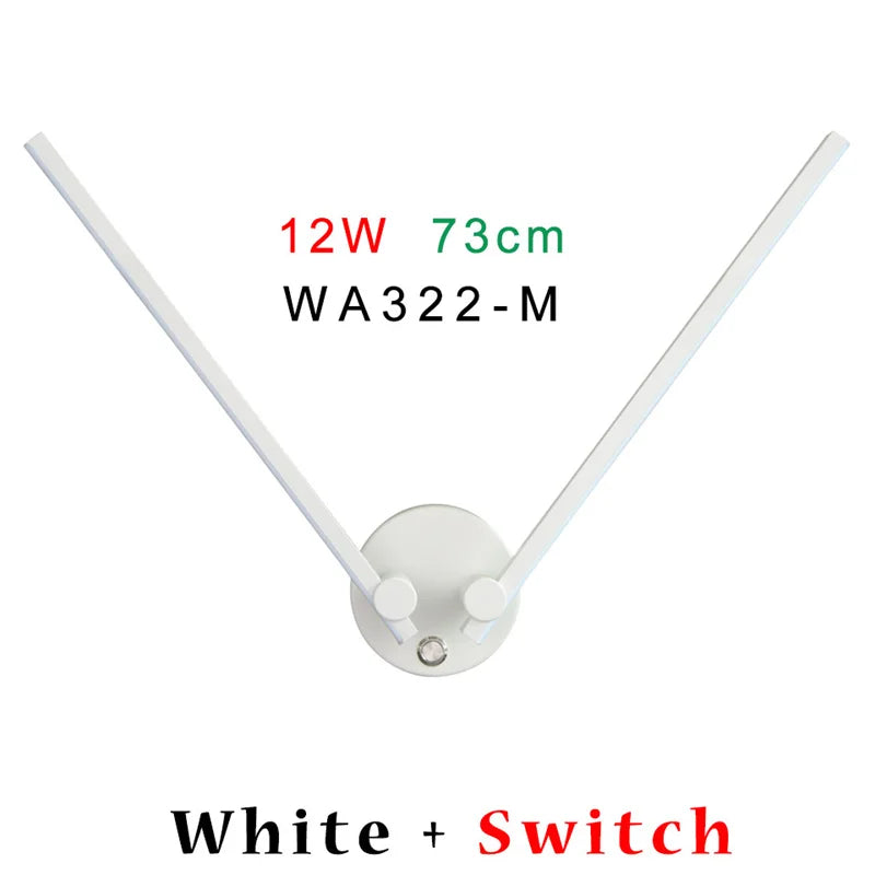 applique murale led minimaliste rotative librement réglable