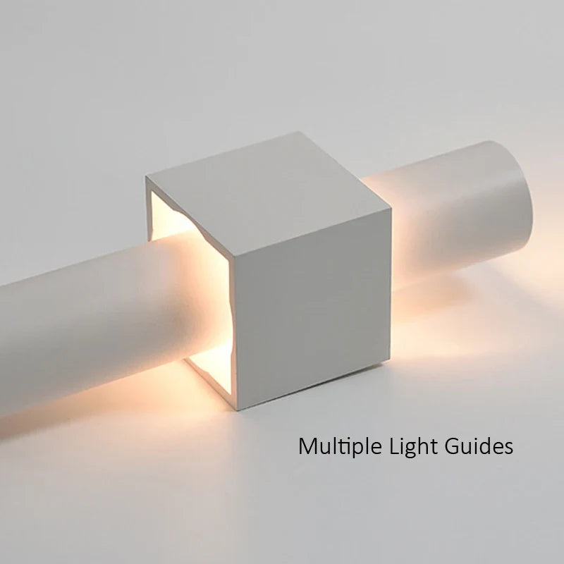 lustre cylindrique créatif pour décoration industrielle élégante