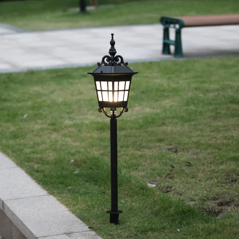 Lampe à gazon extérieure en aluminium porche jardin étanche réglable parc décoration cour pelouse paysage IP54 lumières pelouse lumière