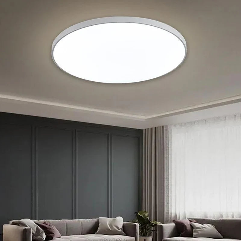 Plafonnier LED lustre de plafond moderne 48W 36W 24W plafonnier lumières pour chambre cuisine salle de bain salle à manger éclairage