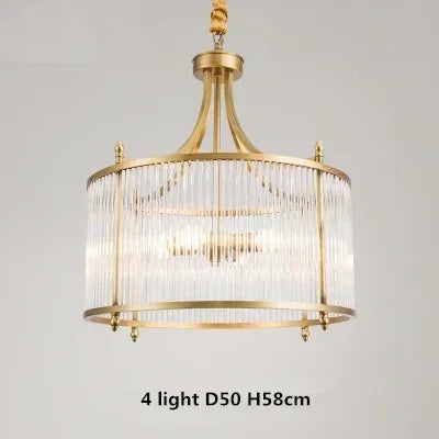 plafonnier moderne en verre et cuivre doré pour intérieur élégant