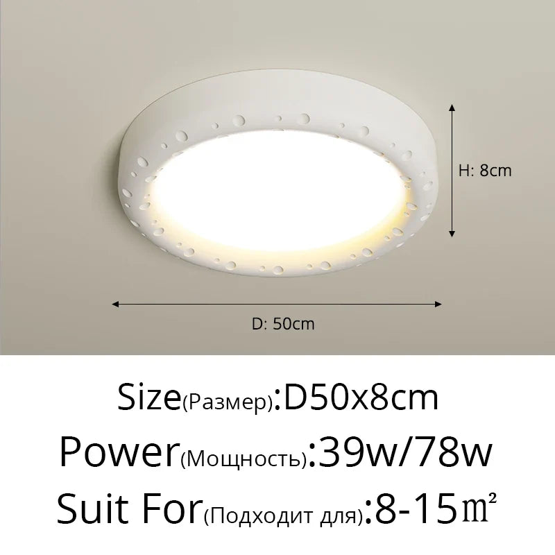 lampe à led de style crème pour protection des yeux