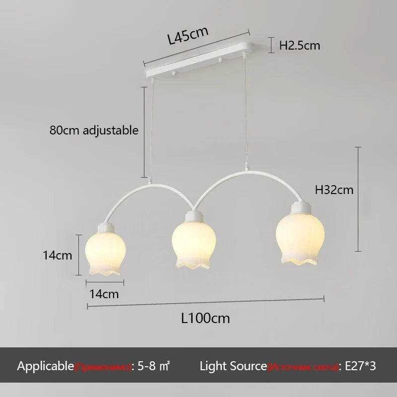 lustre moderne à LED pour éclairage intérieur élégant