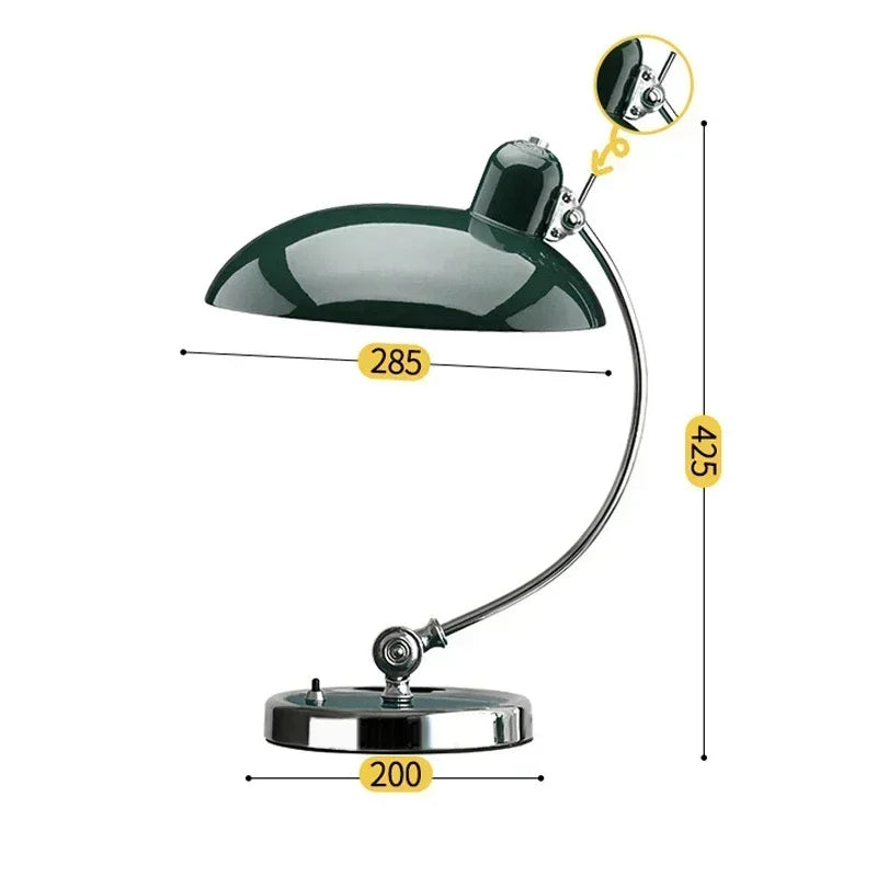 High Quality Denmark Table Lamp Vintage Bauhaus Adjustable Desk Light Equal to Original