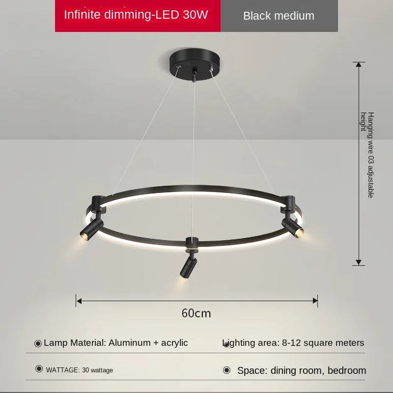 lustre postmoderne créatif multi angle pour hôtel boutique