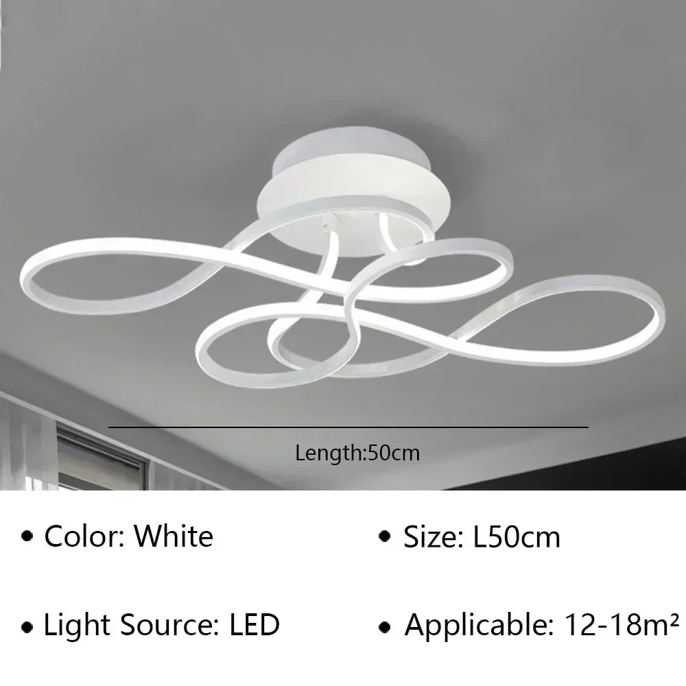 plafonnier moderne led pour décoration intérieure élégante et lumineuse