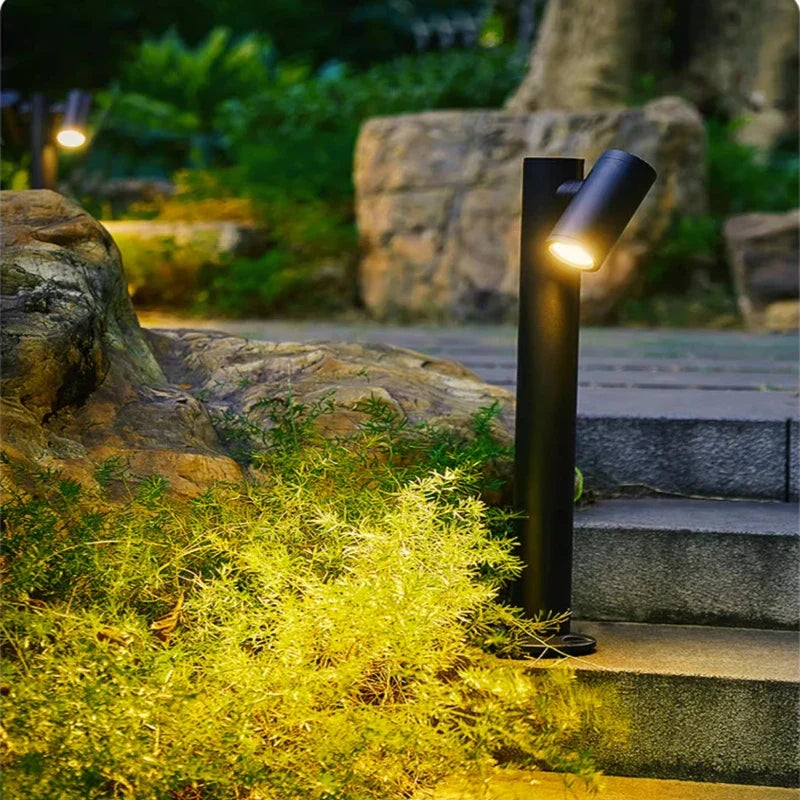 Lampe pelouse extérieure moderne et minimaliste de LED allume IP65 la pelouse de villa de jardin de cour allume l'éclairage extérieur de paysage de communauté de parc