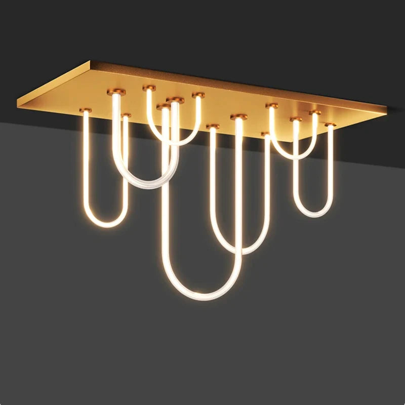 lustre led dimmable postmoderne ceinture magique 2022 nouvelle tendance