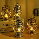 lampe à poser eid mubarak lanterne portable rétro pour décoration festive