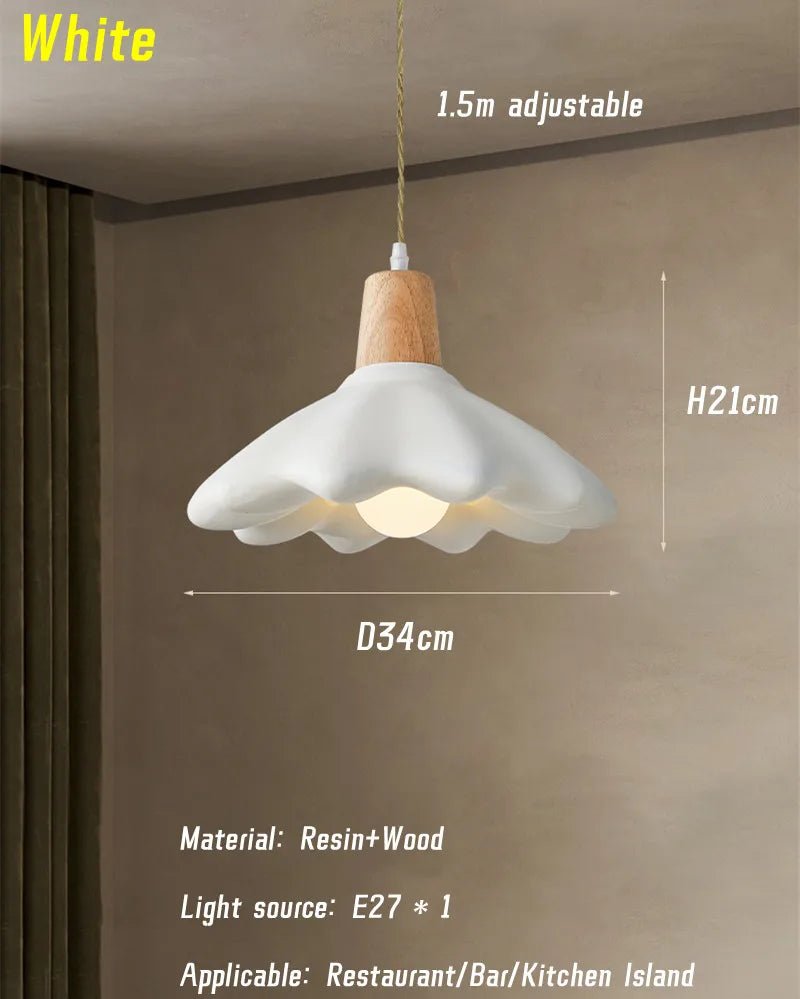 lustre décoratif à fleurs pour un style élégant