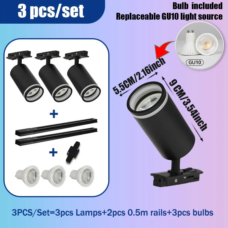 spot led de suivi pour éclairage intérieur moderne