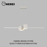 lustre led minimaliste pour éclairage intérieur moderne